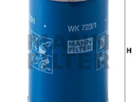 Filtru combustibil (WK7231 MANN-FILTER) NEOPLAN,SCANIA