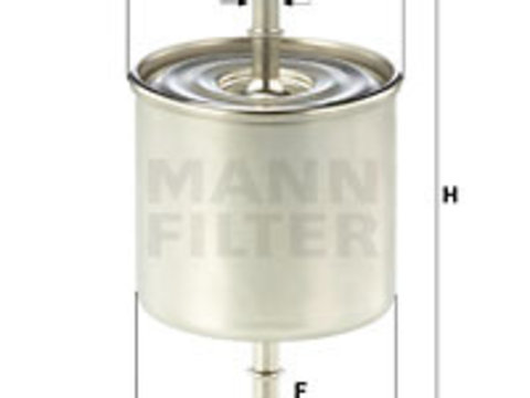 Filtru combustibil (WK8046 MANN-FILTER) FORD,FORD AUSTRALIA,FORD USA,MAZDA