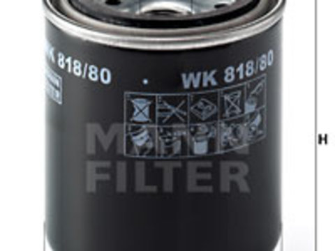 Filtru combustibil (WK81880 MANN-FILTER) MITSUBISHI
