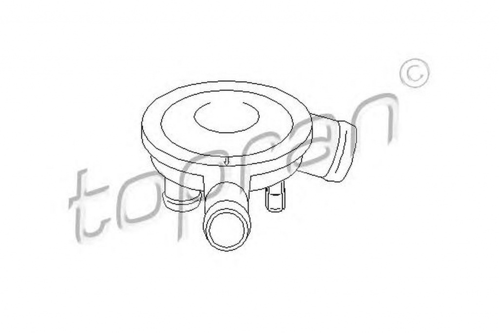 Filtru epurator AUDI A6 Avant 4A C4 TOPRAN 111562