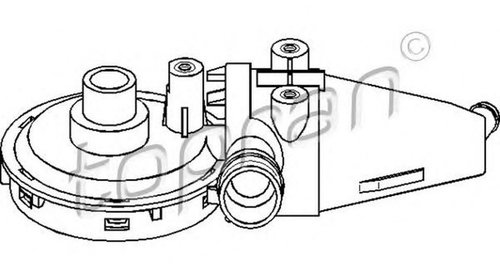 Filtru epurator BMW 3 cupe E36 TOPRAN 50