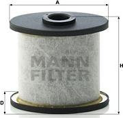Filtru epurator gaze motor IVECO EuroFire MANN-FIL