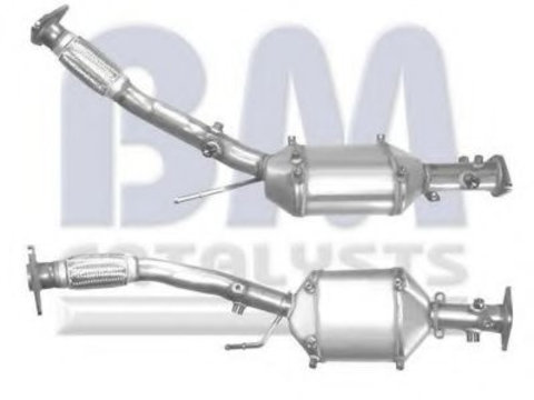 Filtru funingine/particule, sist.de esapament NISSAN X-TRAIL (T31) (2007 - 2013) BM CATALYSTS BM11059 piesa NOUA