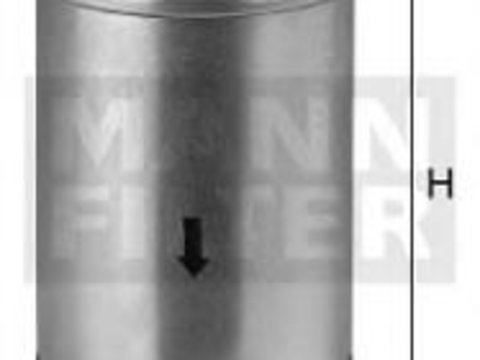 Filtru hidraulic, cutie de viteze automata JOHN DEERE Series 5 - MANN-FILTER W 76/1