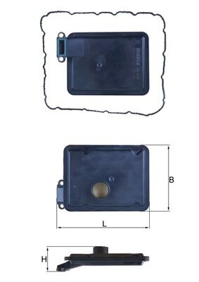 Filtru hidraulic, cutie de viteze automata KNECHT HX254D pentru HYUNDAI i40 I (VF) 2012 2013 2014 2015 2016 2017 2018 2019
