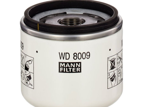 Filtru hidraulic, cutie de viteze automata MANN-FILTER WD 8009