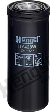 Filtru hidraulic. cutie de viteze automata Oil filter NEW HOLLAND T6.120 2WD T6.140 2WD T6.150 4WD T6.155 2WD T6.160 2WD T NEW HOLLAND T6, Tractor, 10.2012 - Hengst Filter HY428W