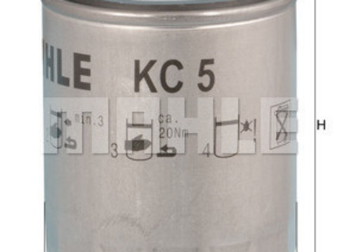 Filtru KC 5 KNECHT pentru Toyota Land Nissan Patrol Nissan Safari Nissan Navara Nissan Pick Toyota Bandeirante Nissan 720 Toyota Dyna Toyota Hilux Toyota Tacoma Nissan Laurel