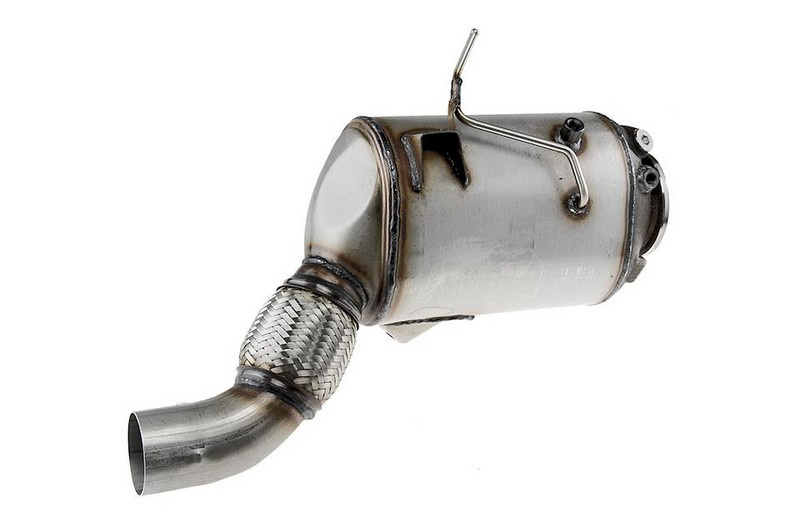 FILTRU PARTICULE DPF BMW 6 Cabriolet E64 2004->2010 cu teava flexibila, centru, fata, pentru tip motor M57D306D5 pentru 635 d-210 KW;