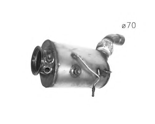 Filtru particule esapament BMW Seria 5 (E60) (2003 - 2010) ASSO 08.15009