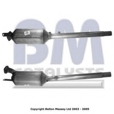 Filtru particule esapament/ DPF ~ Renault Laguna 2.0 ii [bg0/1] dci [bg14; bg1s] motorina 173cp/127kw M9R 760 2006 2007 ~ BM11014 ~ BM CATALYSTS