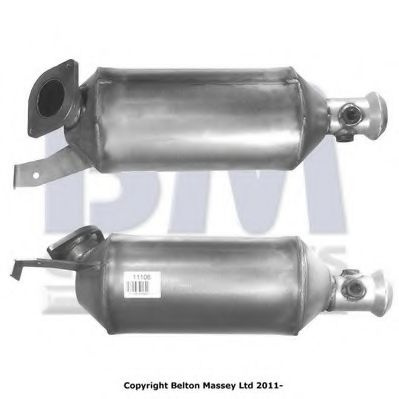 Filtru particule esapament NISSAN INTERSTAR caroserie (X70) (2002 - 2016) BM CATALYSTS BM11106