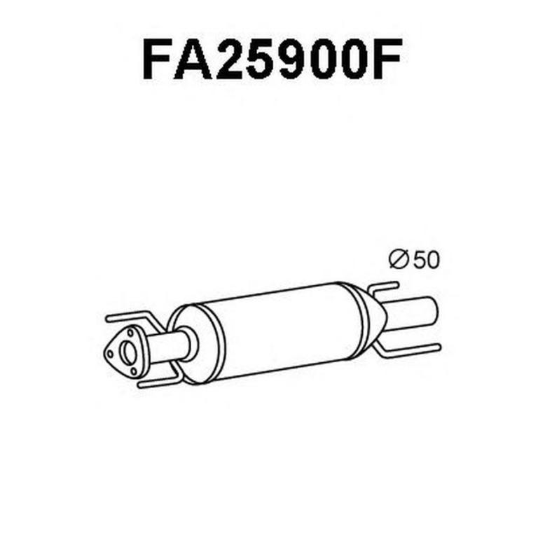 Filtru particule funingine ALFA ROMEO MITO 955 VENEPORTE FA25900F