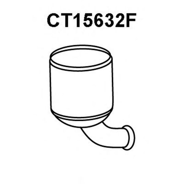 Filtru particule funingine CITROEN C5 III Break TD VENEPORTE CT15632F