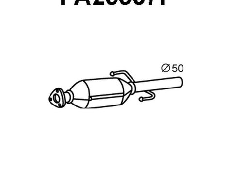 Filtru particule funingine FIAT IDEA 350 VENEPORTE FA25537F PieseDeTop