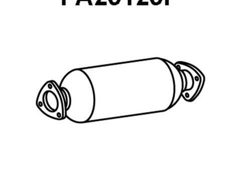 Filtru particule funingine FIAT QUBO 225 VENEPORTE FA25125F
