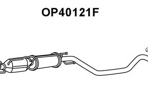 Filtru particule funingine OPEL ASTRA H GTC L08 BOSAL 097-201 PieseDeTop