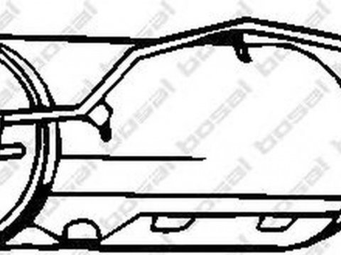 Filtru particule funingine PEUGEOT 307 Break 3E BOSAL 097-302