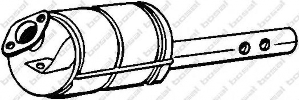 Filtru particule funingine RENAULT MEGANE II BM0 1 CM0 1 BOSAL 097-220