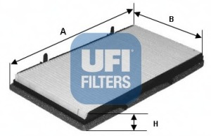 Filtru polen 53 131 00 UFI pentru Nissan Primastar