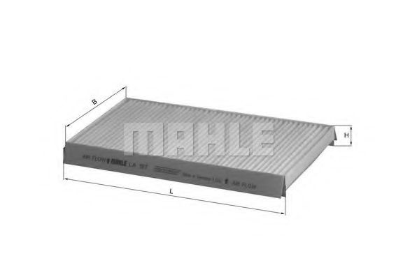 Filtru polen BMW Seria 5 (E60) (2003 - 2010) KNECHT LA 197