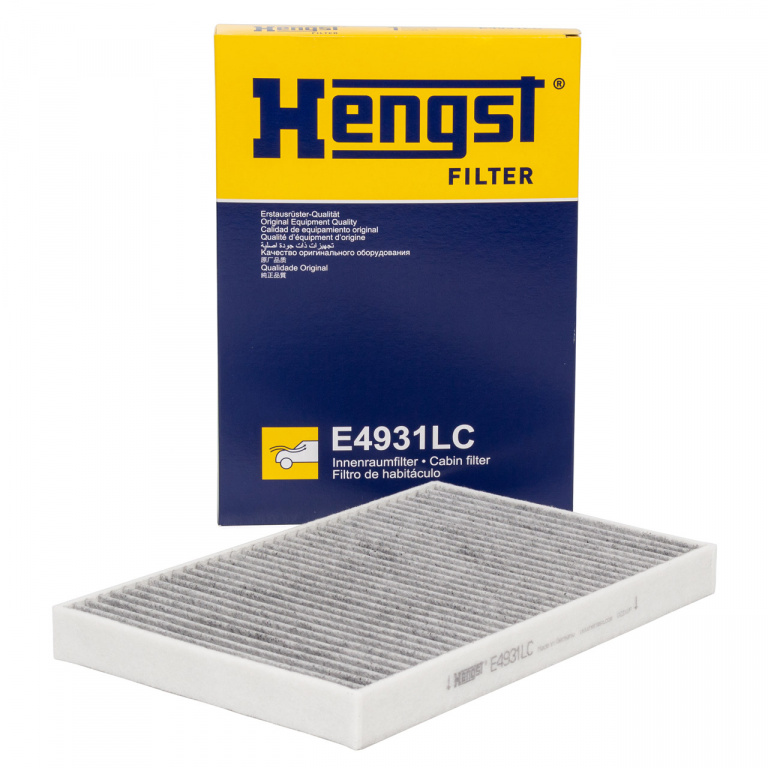 Filtru Polen Carbon Activ Hengst Audi A4 B9 2015→ E4931LC