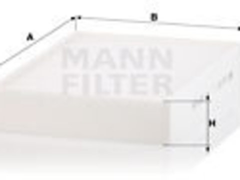 Filtru polen CU28016 MANN-FILTER pentru Land rover Discovery Land rover Range rover