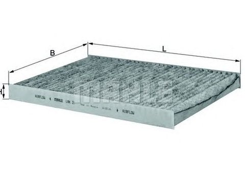 Filtru polen habitaclu AUDI A3 8L1 KNECHT LAK31