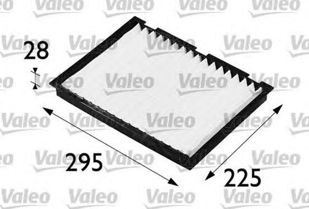 Filtru polen habitaclu AUDI A3 8L1 VALEO 698159