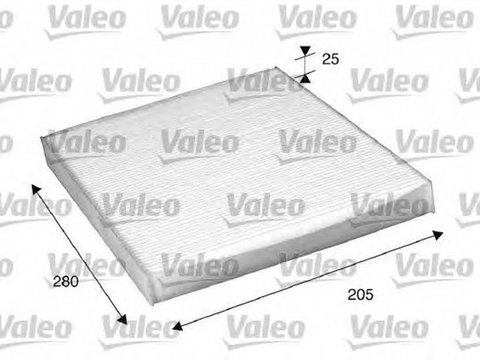 Filtru polen habitaclu AUDI A3 8L1 VALEO 698885 PieseDeTop