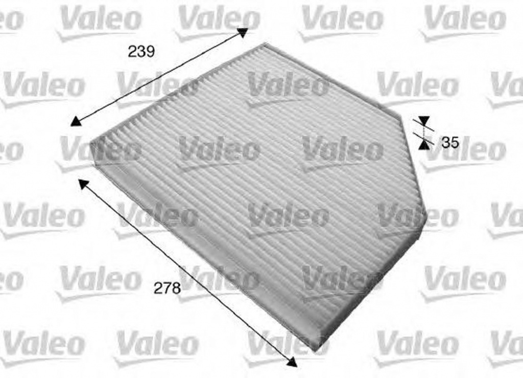 Filtru polen habitaclu AUDI A4 8K2 B8 VALEO 715579