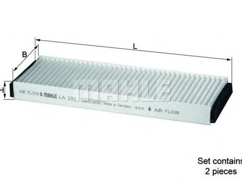 Filtru polen habitaclu AUDI A6 Avant 4F5 C6 KNECHT LA239S