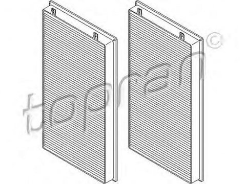Filtru polen habitaclu BMW 7 E65 E66 E67 TOPRAN 501646 PieseDeTop