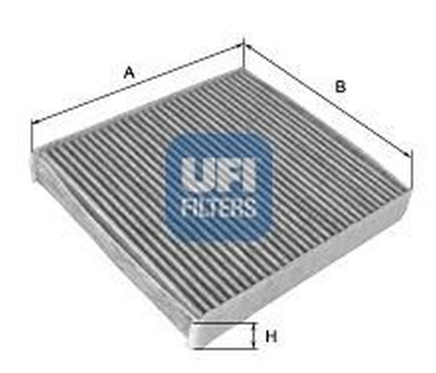 Filtru polen habitaclu CITROEN C4 II B7 UFI 54.111.00
