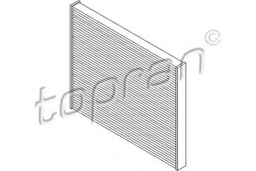 Filtru polen habitaclu CITROEN NEMO caroserie AA TOPRAN 207624