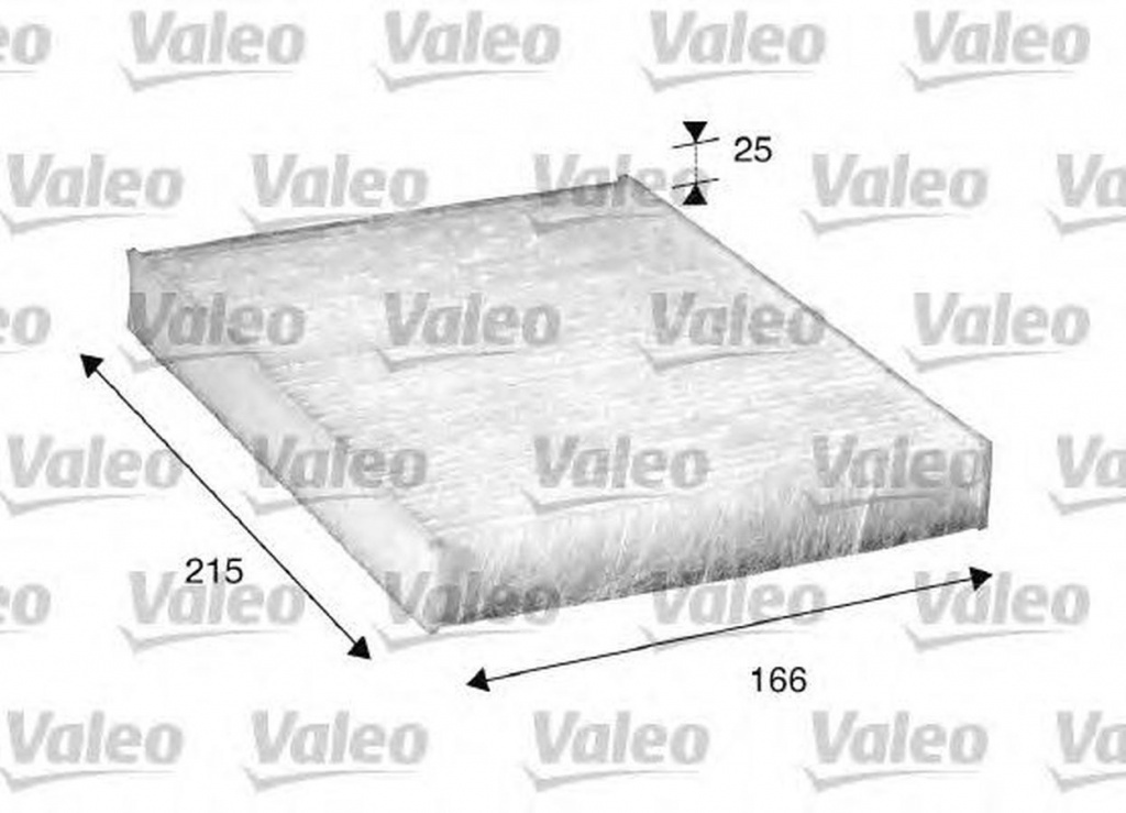 Filtru polen habitaclu FIAT 500 312 VALEO 698867 P