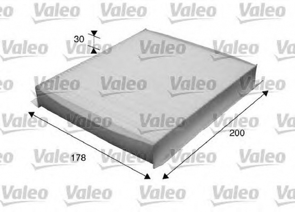 Filtru polen habitaclu FIAT TIPO 356 VALEO 715616