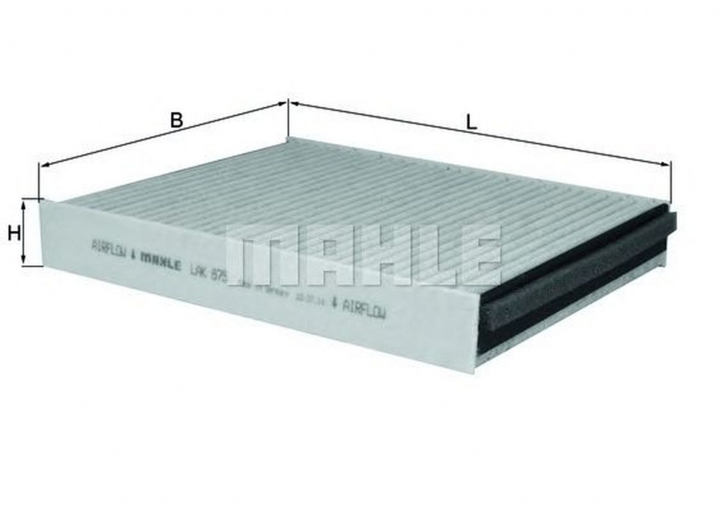 Filtru polen habitaclu FORD GRAND C-MAX DXA CB7 DXA CEU MAHLE ORIGINAL LAK875