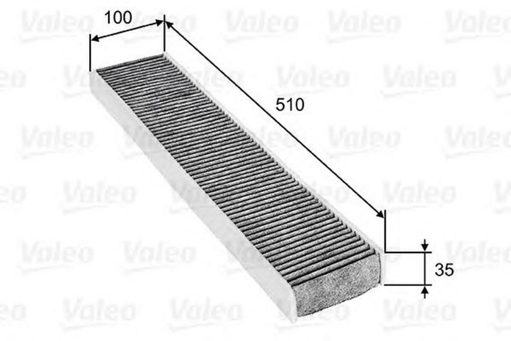 Filtru polen habitaclu FORD MONDEO III B5Y VALEO 698745