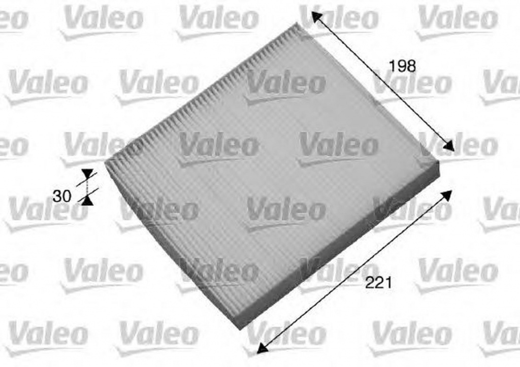 Filtru polen habitaclu HONDA CIVIC VI cupe EJ EM1 VALEO 698869