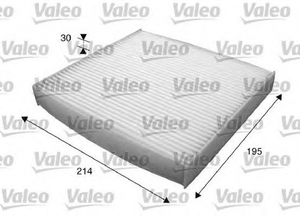 Filtru polen habitaclu LEXUS GS GRS19 UZS19 URS19 GWS19 VALEO 715620