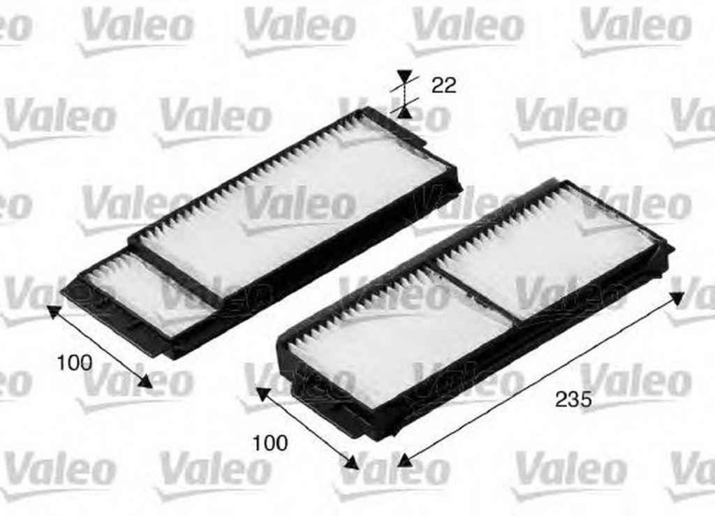 Filtru polen habitaclu MAZDA 3 limuzina BK VALEO 698892