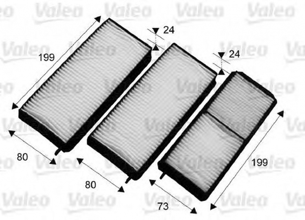 Filtru polen habitaclu MAZDA 323 C V BA VALEO 715664