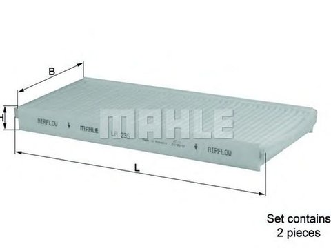 Filtru polen habitaclu MAZDA MPV II LW KNECHT LA235S