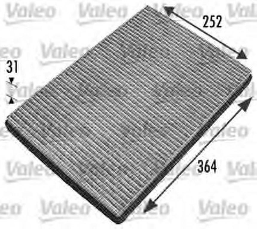 Filtru polen habitaclu MERCEDES-BENZ A-CLASS W168 VALEO 698744