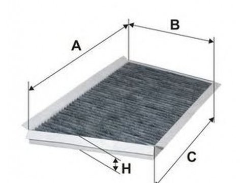 Filtru polen habitaclu MERCEDES-BENZ C-CLASS T-Model S203 FILTRON K1106A