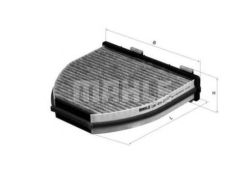 Filtru polen habitaclu MERCEDES-BENZ C-CLASS T-Model S204 KNECHT LAK413