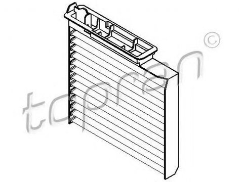 Filtru polen habitaclu NISSAN NOTE E11 TOPRAN 700462