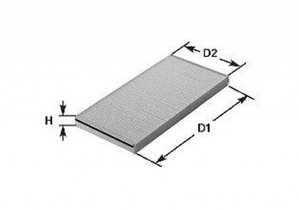 Filtru polen habitaclu RENAULT MEGANE I BA0 1 CLEAN FILTERS NC2024