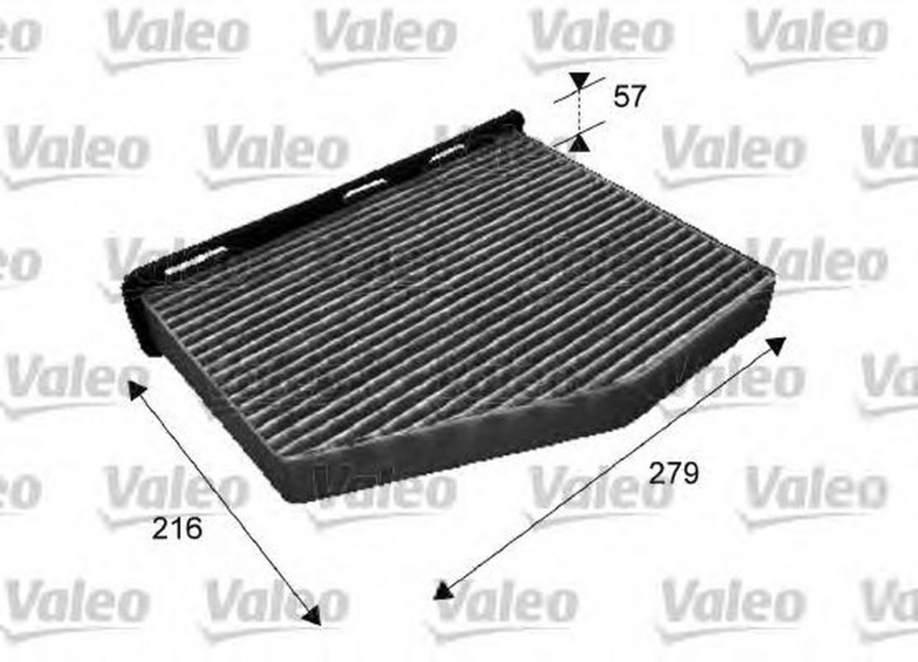Filtru polen habitaclu SEAT ALHAMBRA 710 711 VALEO 698801